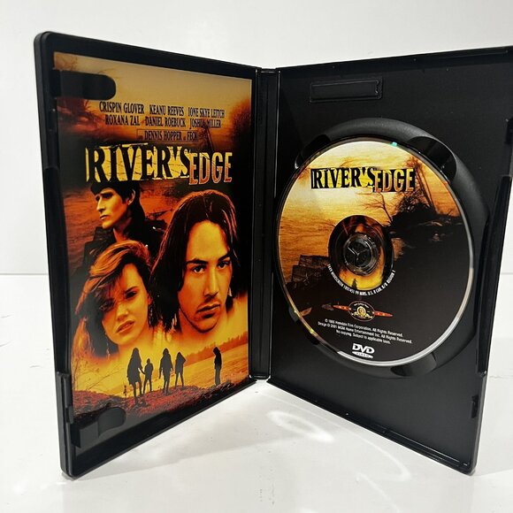 River’s Edge (DVD 1986) OOP Rare MGM Keanu Reeves Crispin Glover Tested VG - Picture 3 of 3